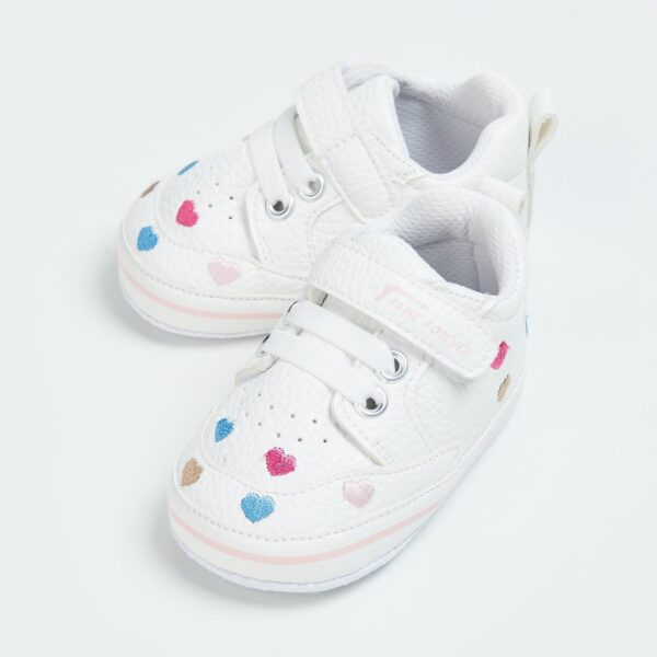 FAME FOREVER Girls Embroidered Shoes - Image 2