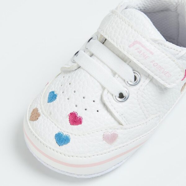 FAME FOREVER Girls Embroidered Shoes - Image 4