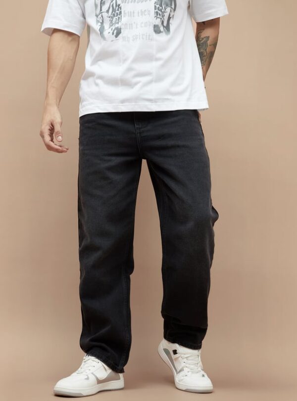 FORCA Men Solid Loose Fit Jeans - Image 2