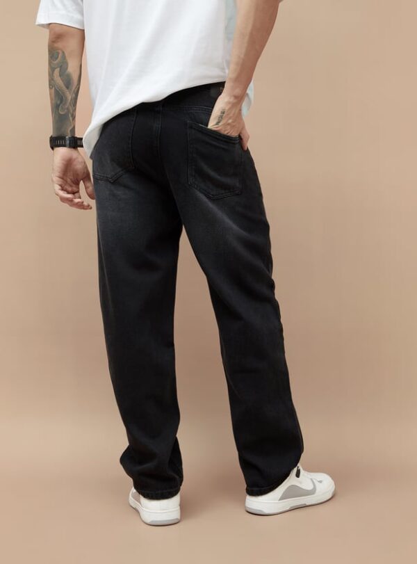 FORCA Men Solid Loose Fit Jeans - Image 5