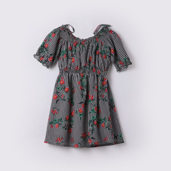 PEPPERMINT Checked Dress