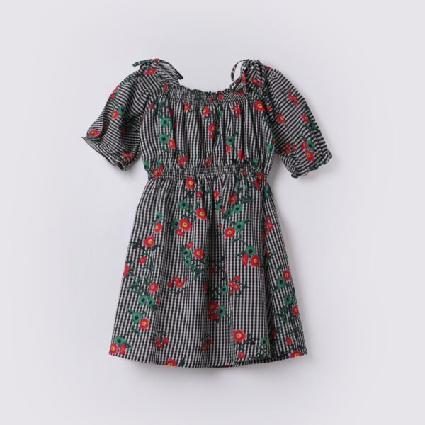 PEPPERMINT Checked Dress - Image 4