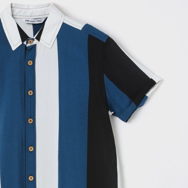 FAME FOREVER Striped Shirt - Image 3