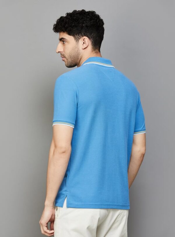 FAHRENHEIT Textured Polo T-shirt - Image 6
