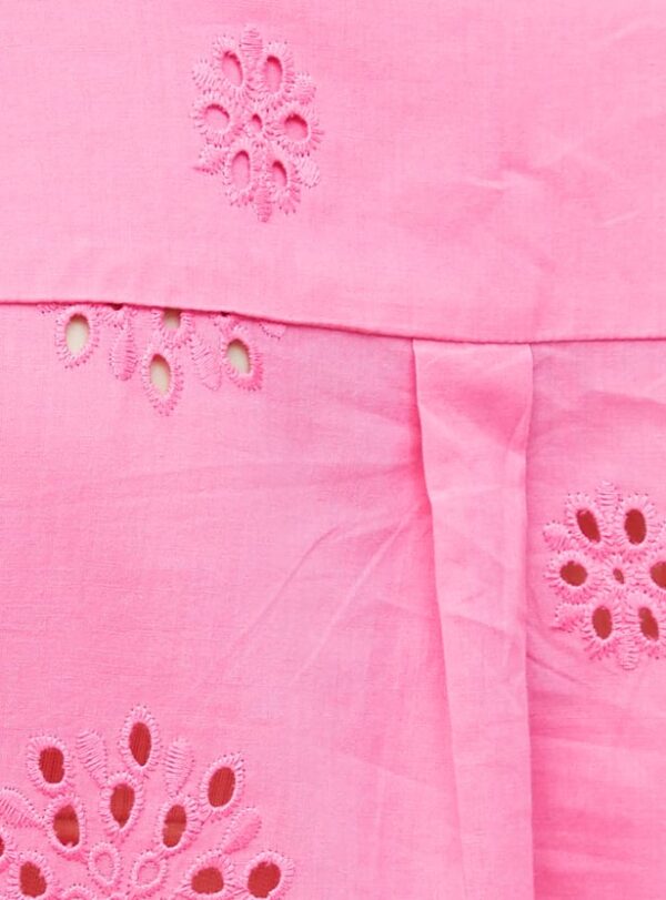 COLOUR ME Schiffli Embroidered Regular Fit Shirt - Image 7