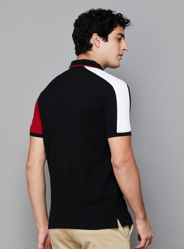 LP SPORT Colour blocked Polo T-shirt - Image 5