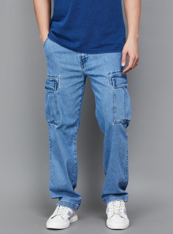 LEVI'S Washed Cargo Jeans - Image 2