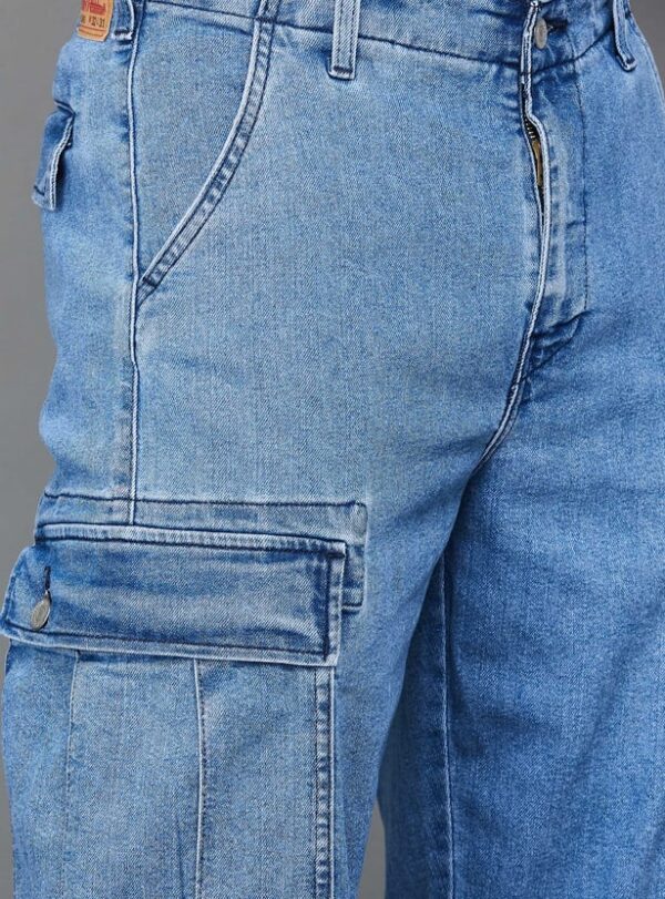 LEVI'S Washed Cargo Jeans - Image 5