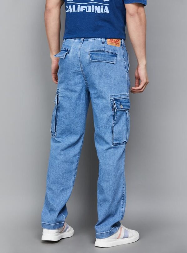 LEVI'S Washed Cargo Jeans - Image 7